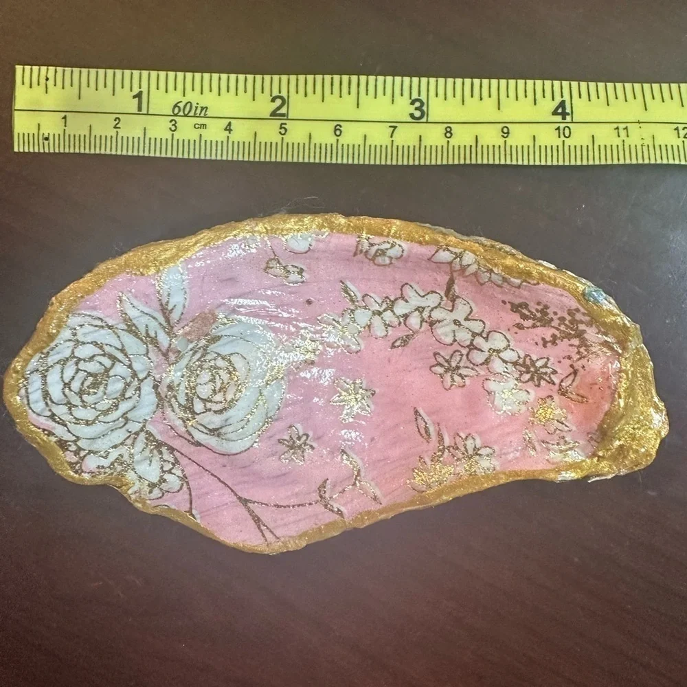 Oyster Shell Trinket Jewelry Holder Outer Banks